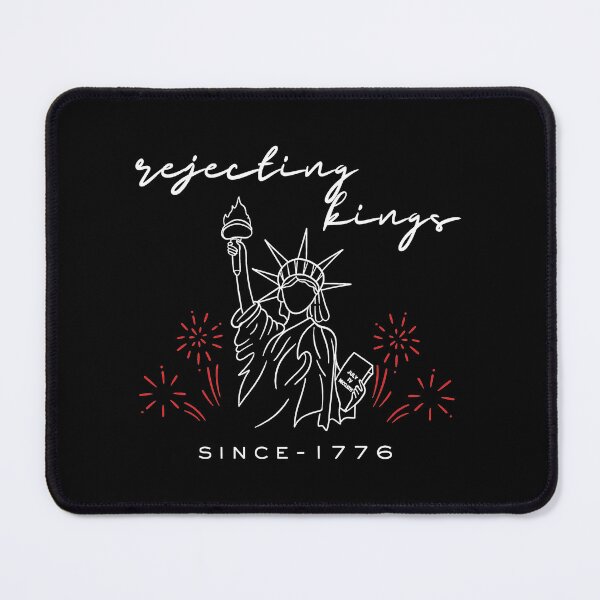 Item preview, Liberal Fourth of July Rejecting Kings Since 1776 Progressive 4th July Patriotic Liberal No Kings Protest 2 designed and sold by modoodles357.