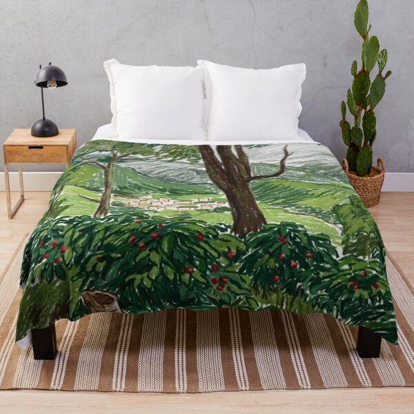 Item preview, Small village nestled among coffee plantations and mountains designed and sold by CristianCEB.