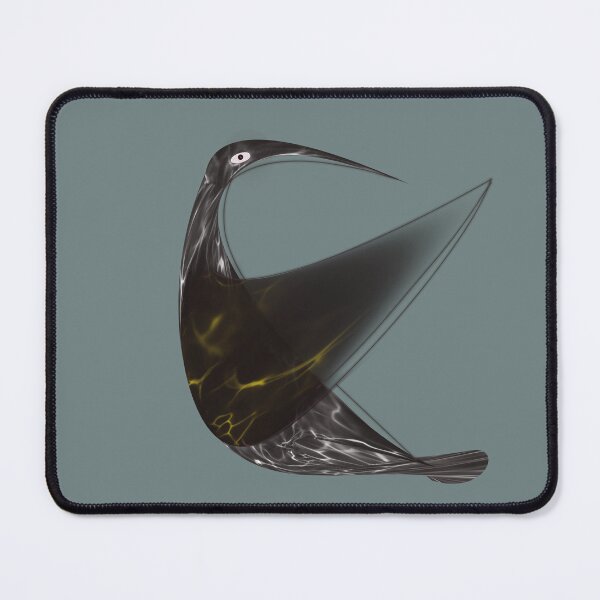 Item preview, Abstract Black and Gold Fluid Swirl designed and sold by SahmatArt.