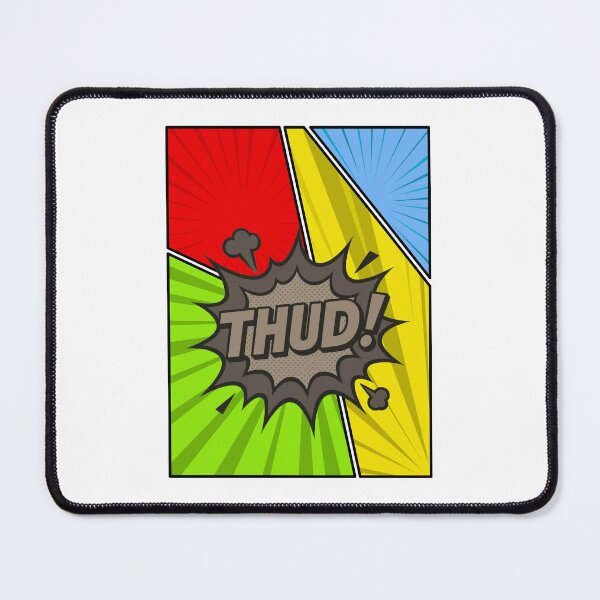 Item preview, THUD! Retro Comic Impact Pop Art Design souvenire designed and sold by CleanDecor.