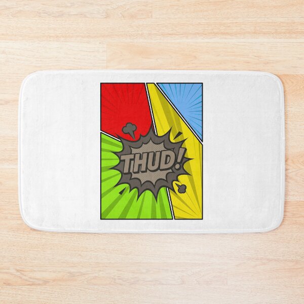 Item preview, THUD! Retro Comic Impact Pop Art Design souvenire designed and sold by CleanDecor.
