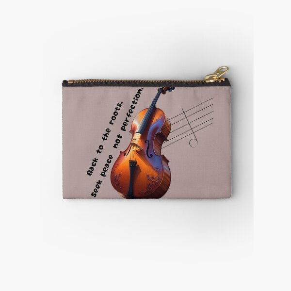 Item preview, Vintage Cello Art with Inspirational Quote designed and sold by SahmatArt.
