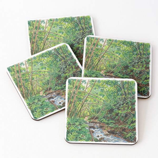Item preview, Stream in the jungle designed and sold by CristianCEB.