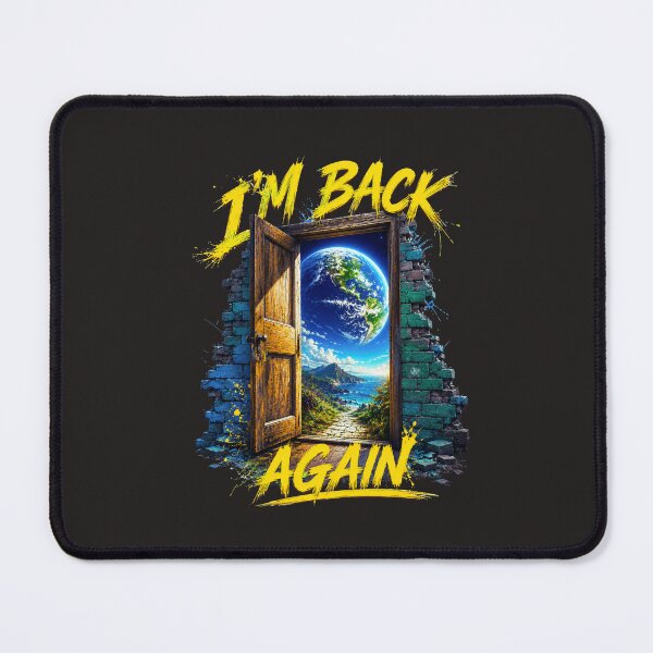 Item preview, I'M BACK AGAIN | Open Door to a New World Graphic T-Shirt designed and sold by Aimetoi.