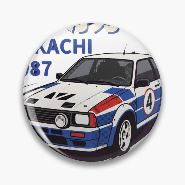 Item preview, Tokachi 1987 Vintage JDM Rally Car Poster No. 4 designed and sold by negruj.