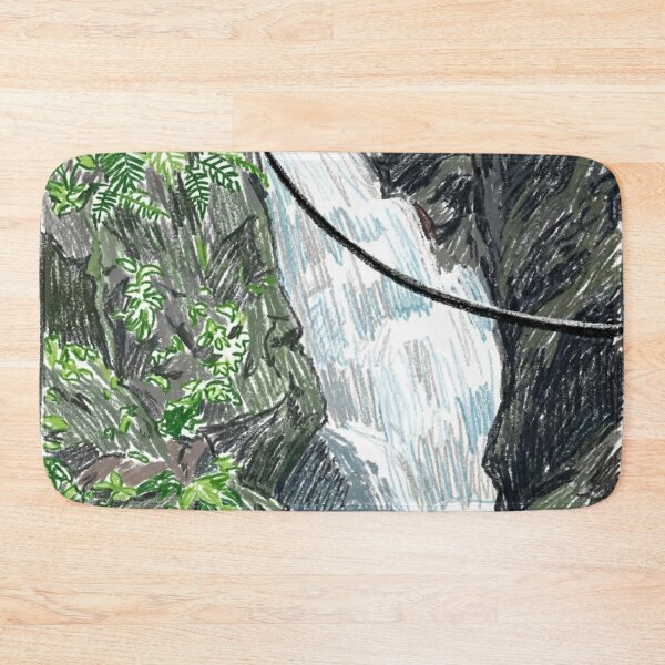 Item preview, Hidden waterfall in the jungle designed and sold by CristianCEB.