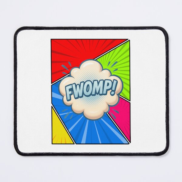 Item preview, FWOMP! Retro Comic Action Pop Art Design designed and sold by CleanDecor.