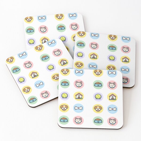 Item preview, Cute Kawaii Pet Icons Collection | Minimalist Pastel Flat Vector Art designed and sold by Shape Snip Studio.