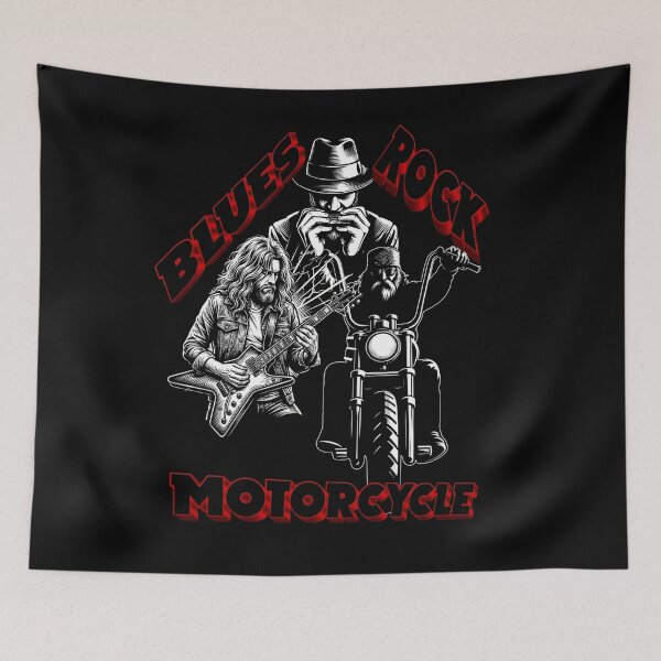Item preview, Blues Rock Motorcycle designed and sold by TomVtX.