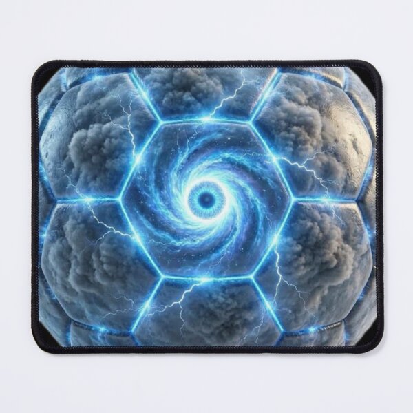 Item preview, Eye of the Storm Soccer Ball - Galaxy Hurricane Design designed and sold by Interactive-Art.