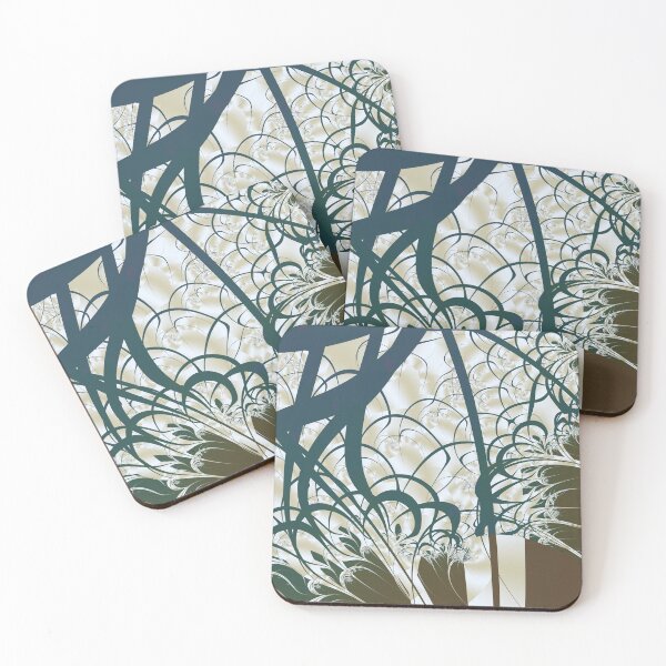 Item preview, Fractal rivers and marble designed and sold by Paddle Upon The Clouds.