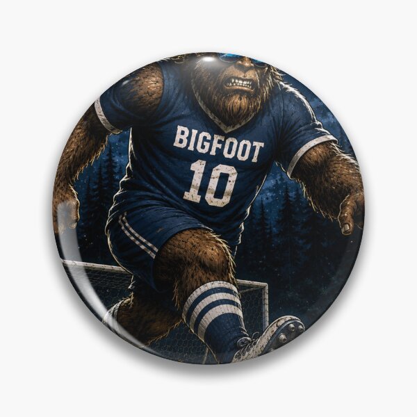 Item preview, Bigfoot Soccer Legend Under the Moon .Funny Sasquatch Football   designed and sold by aminz4.