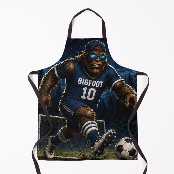 Item preview, Bigfoot Soccer Legend Under the Moon .Funny Sasquatch Football   designed and sold by aminz4.