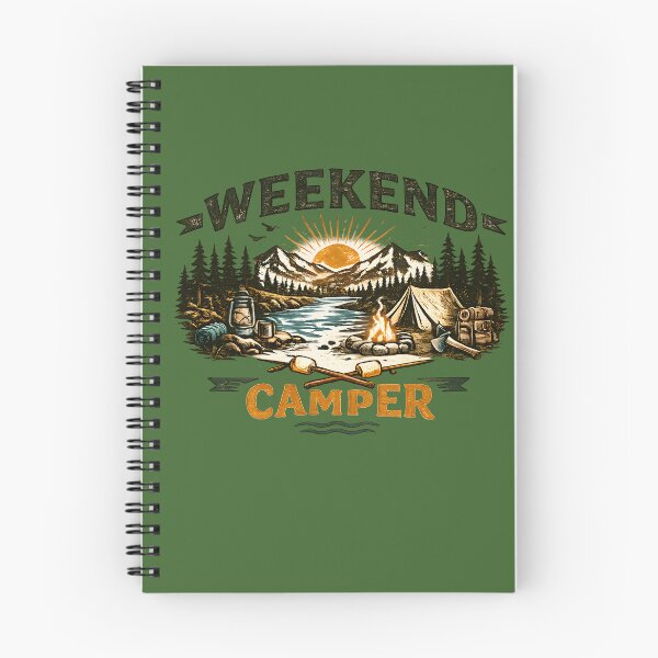 Item preview, Weekend Camper Vintage Camping Graphic designed and sold by Lizavelle.