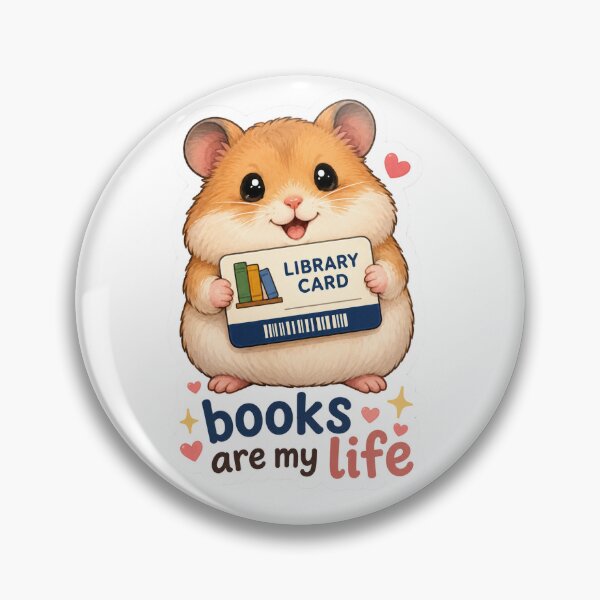Item preview, books are my life designed and sold by dangerraccoon.