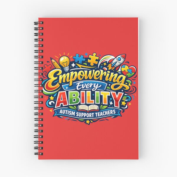 Item preview, Autism Support Teacher Empowering Every Ability | Inclusive Education Design designed and sold by Nubrixa-Studio.