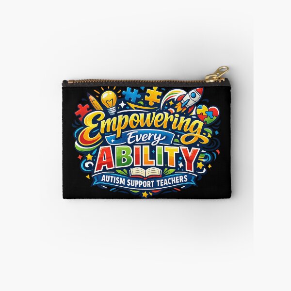 Item preview, Autism Support Teacher Empowering Every Ability | Inclusive Education Design designed and sold by Nubrixa-Studio.