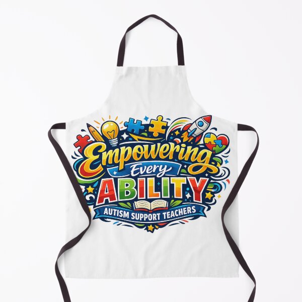 Item preview, Autism Support Teacher Empowering Every Ability | Inclusive Education Design designed and sold by Nubrixa-Studio.