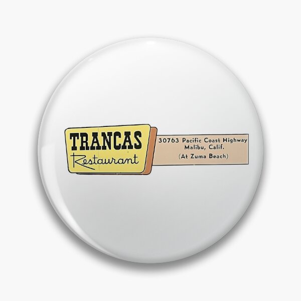 Item preview, Trancas Restaurant in Malibu California designed and sold by MarquisCotignac.