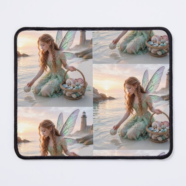 Item preview, ​The Fairy of the Seashells at Sunset. designed and sold by JoyNest = "The nest of joy".