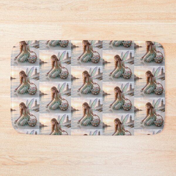 Item preview, ​The Fairy of the Seashells at Sunset. designed and sold by JoyNest = "The nest of joy".