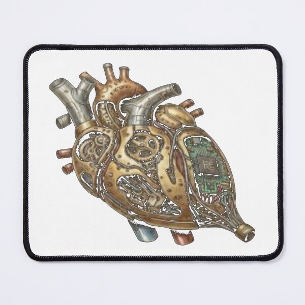 Item preview, Mechanical Heart - Industrial Art and Cyberpunk designed and sold by NouryExpress.