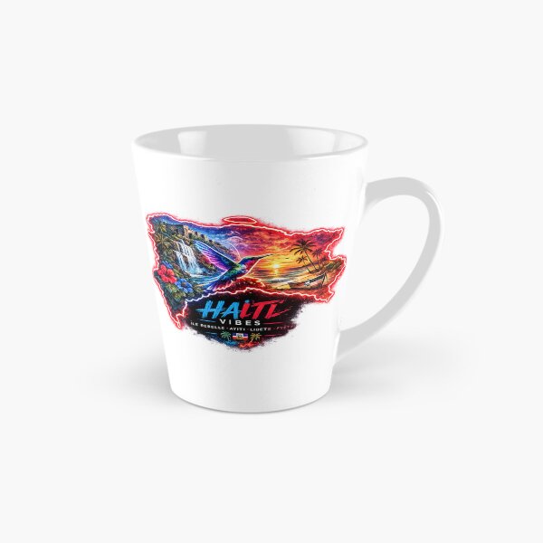 Item preview, Vibras haitianas – Isla Rebelde 1804 | Diseño tropical neón designed and sold by 97-caboutique.