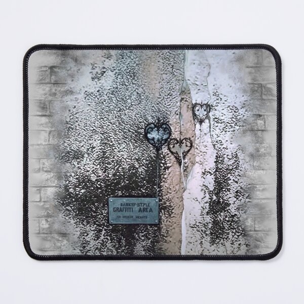 Item preview, Grunge graffiti area for broken hearts designed and sold by vespertine4u.