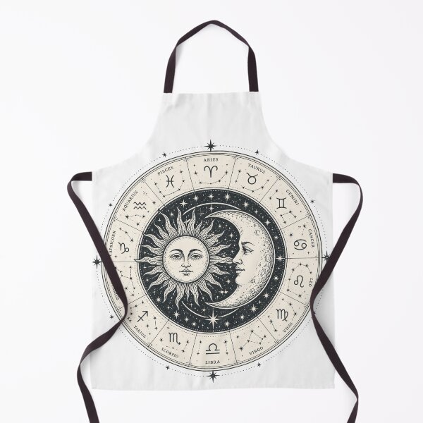 Item preview, Serene sun and Crescent moon designed and sold by Applecrunch.