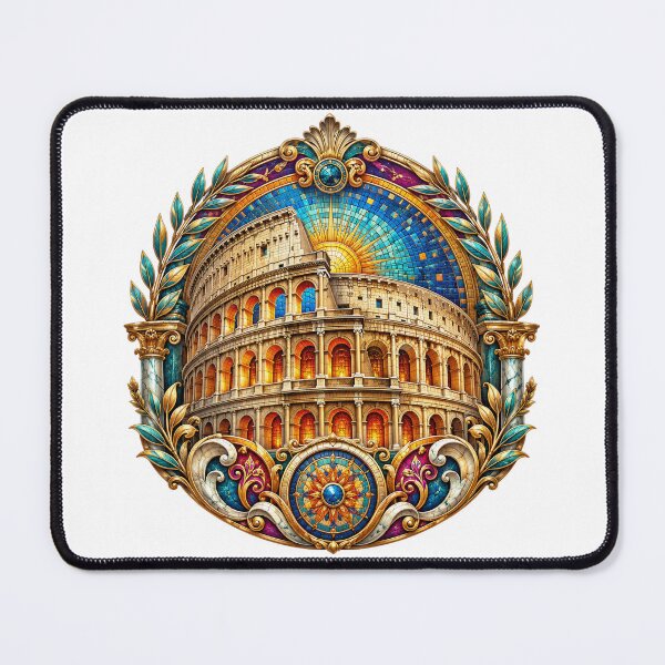 Item preview, Roman Colosseum Sunrise designed and sold by syotos-ai.