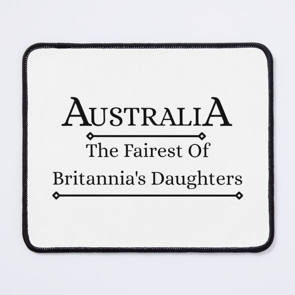 Item preview, Australia The Fairest of Britannia's Daughters -Black designed and sold by Kings-Square.
