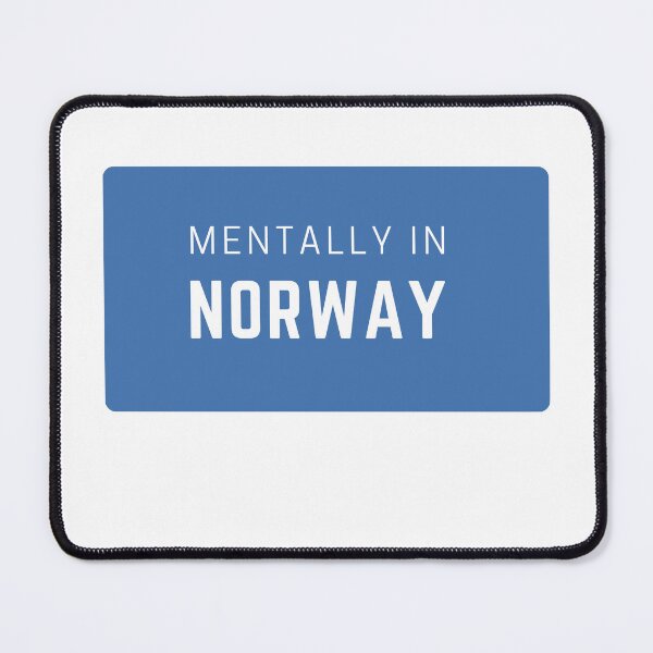 Item preview, Mentally in Norway - Minimal designed and sold by drymartini52.