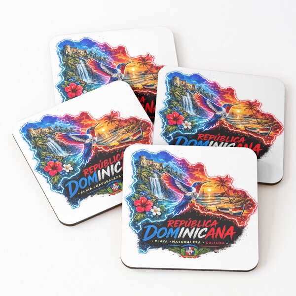 Item preview, Dominican Republic Vibes – Tropical Island ?? | Neon Caribbean Design designed and sold by 97-caboutique.