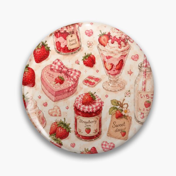 Item preview, Strawberry Lover's Delight Pattern  designed and sold by Aramdesing.