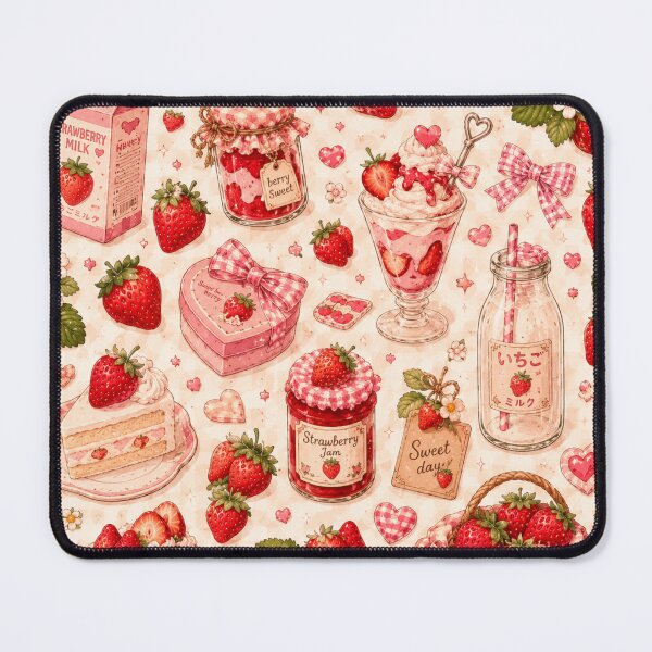 Item preview, Strawberry Lover's Delight Pattern  designed and sold by Aramdesing.