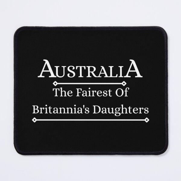 Item preview, Australia The Fairest of Britannia's Daughters -White designed and sold by Kings-Square.
