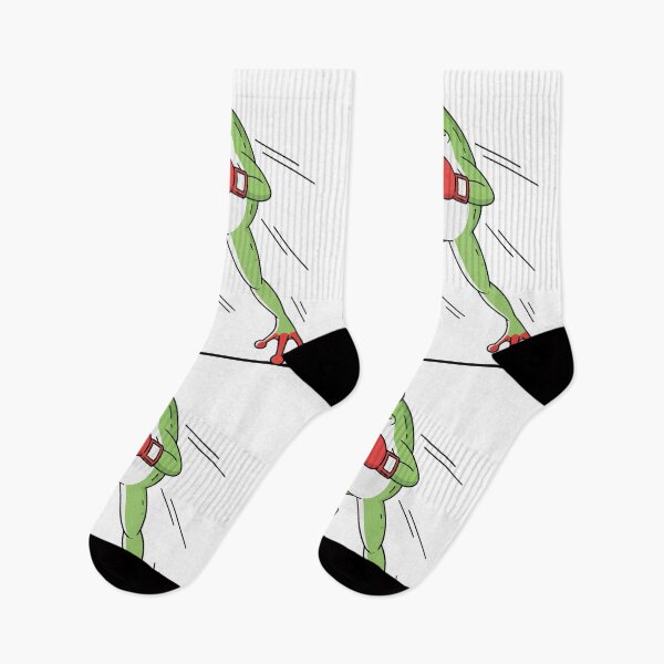 Item preview, Funny Cartoon Boxing Frog Fitness and Martial Arts designed and sold by Amir Faysal.