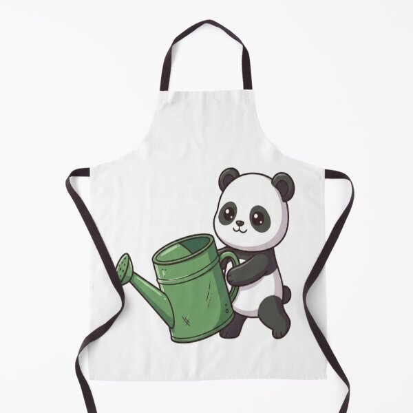 Item preview, Cute Panda Holding Watering Can designed and sold by Ella_Sketch.
