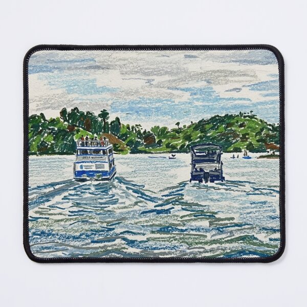 Item preview, Boat trip on calm waters designed and sold by CristianCEB.