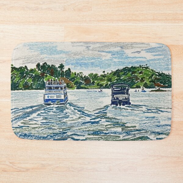 Item preview, Boat trip on calm waters designed and sold by CristianCEB.