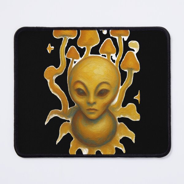 Item preview, Esoteric Antique Gold Alien - Alchemy Style designed and sold by Ideniquo.