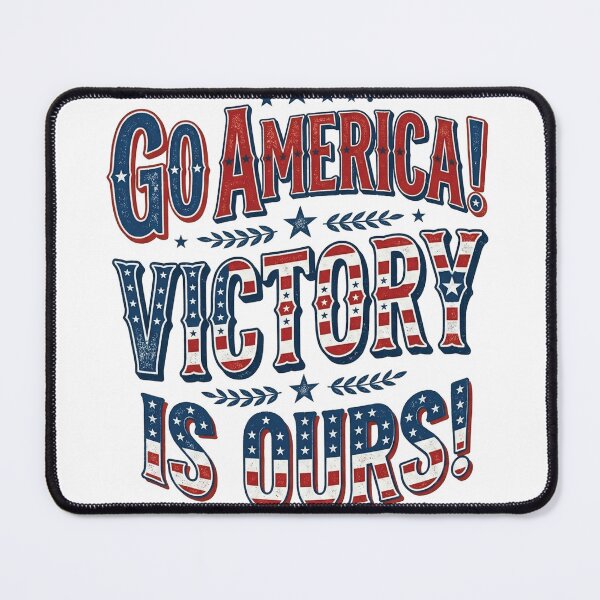 Item preview, Vintage Go America Victory Is Ours Patriotic Design designed and sold by fati-artiste1.