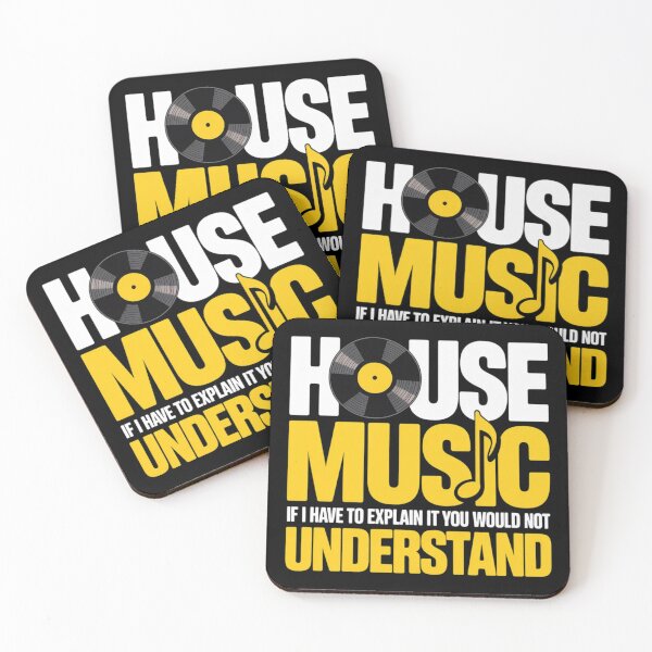 Item preview, House Music If I Have To Explain It You Would Not Understand T-Shirt, House Music Lover Gift, DJ Club Graphic Tee designed and sold by Trendably.