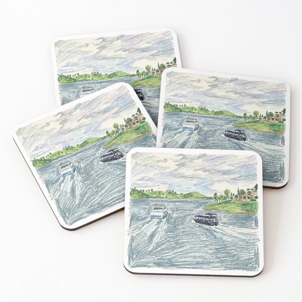 Item preview, Sailing between hills and water designed and sold by CristianCEB.