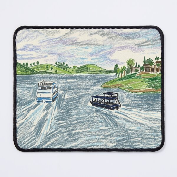 Item preview, Sailing between hills and water designed and sold by CristianCEB.