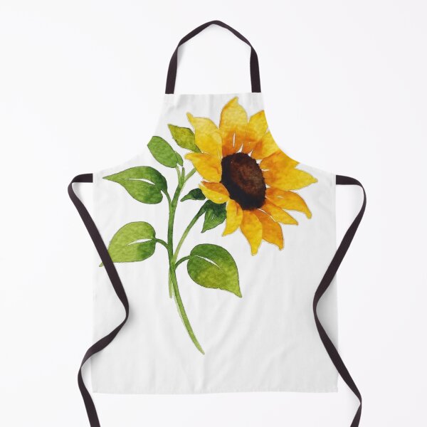 Item preview, Watercolor Sunflower Print | Botanical Floral Illustration | Rustic Vintage Wall Art Gift designed and sold by The-SilentPlace.