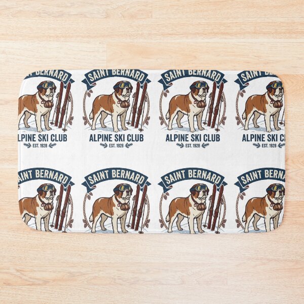Item preview, Saint Bernard Alpine Ski Club Winter Snow Sports designed and sold by PictoVibe.