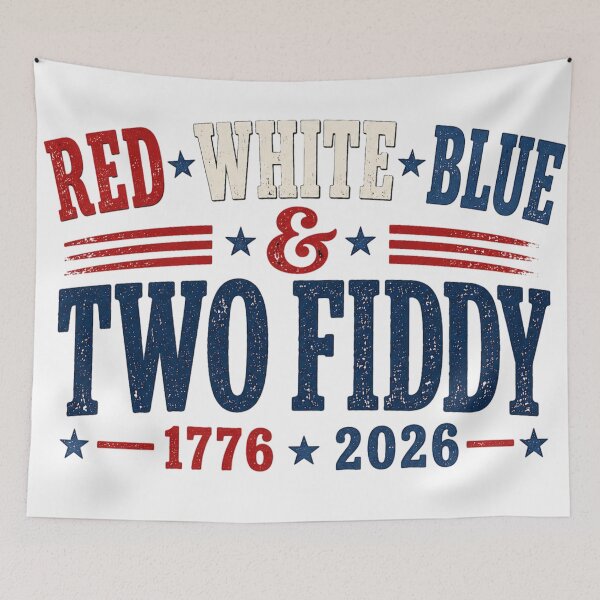 Item preview, Red White And Two Fiddy Funny 4th Of July America 250 designed and sold by Noussairox.