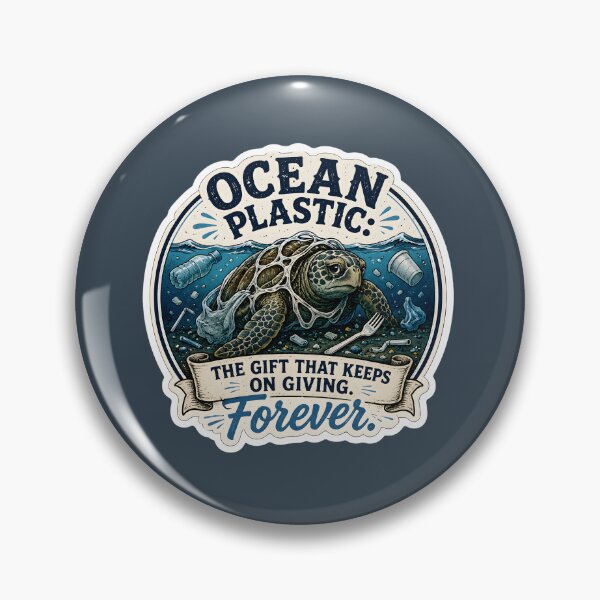 Item preview, Ocean Plastic: The Gift That Keeps On Giving Forever designed and sold by Stylishly Eco.