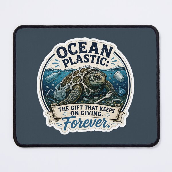 Item preview, Ocean Plastic: The Gift That Keeps On Giving Forever designed and sold by Stylishly Eco.
